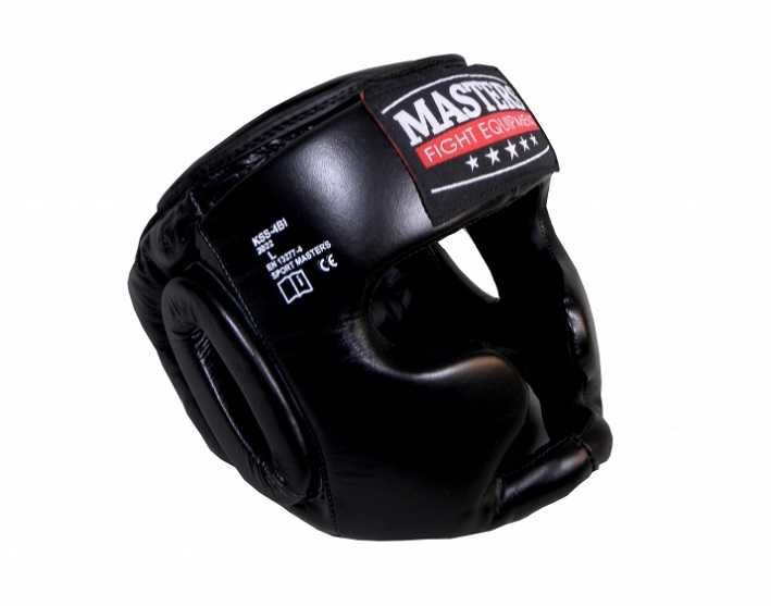 masters KASK SPARINGOWY SKÓRA boks kick-boxing muay thai mma kss-4b1