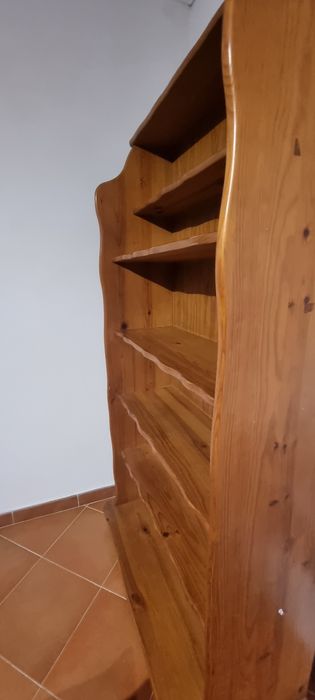 Estante madeira maciça