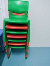 Cadeiras de refeitório crianças