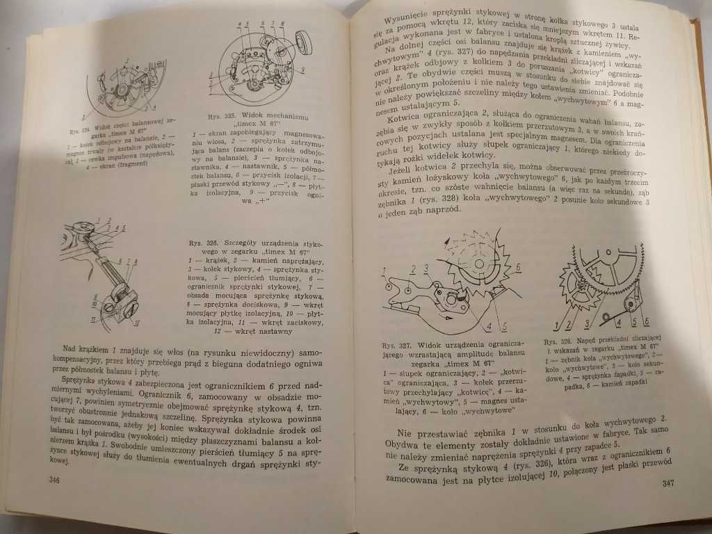 Zegarmistrzostwo. Elektryczne czasomierze. Podwapiński, Bartnik