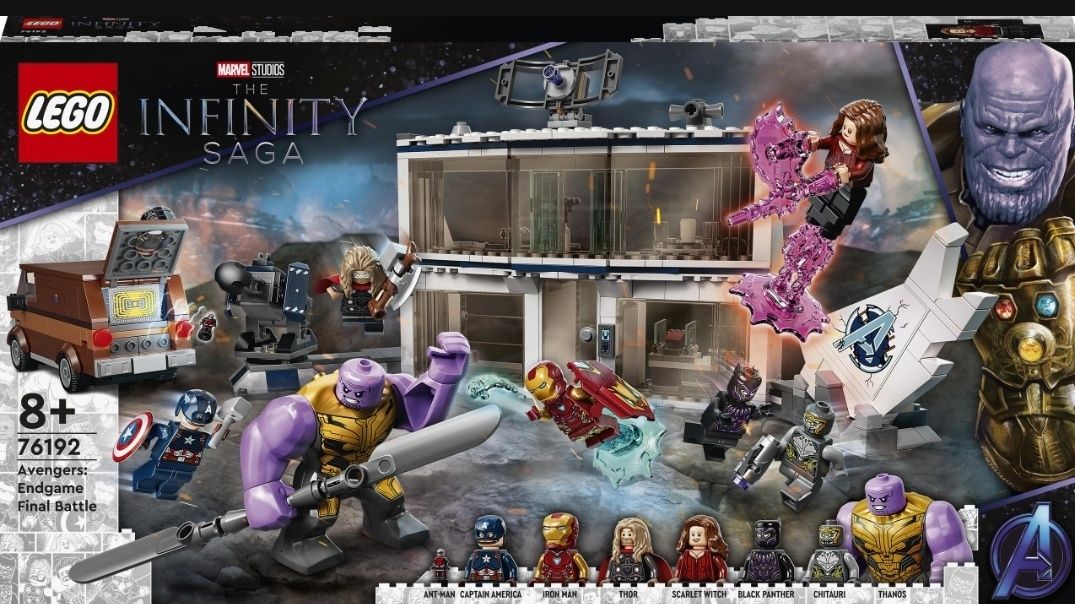 Zestaw LEGO® Marvel Avengers: Koniec gry — ostateczna bitwa (76192)