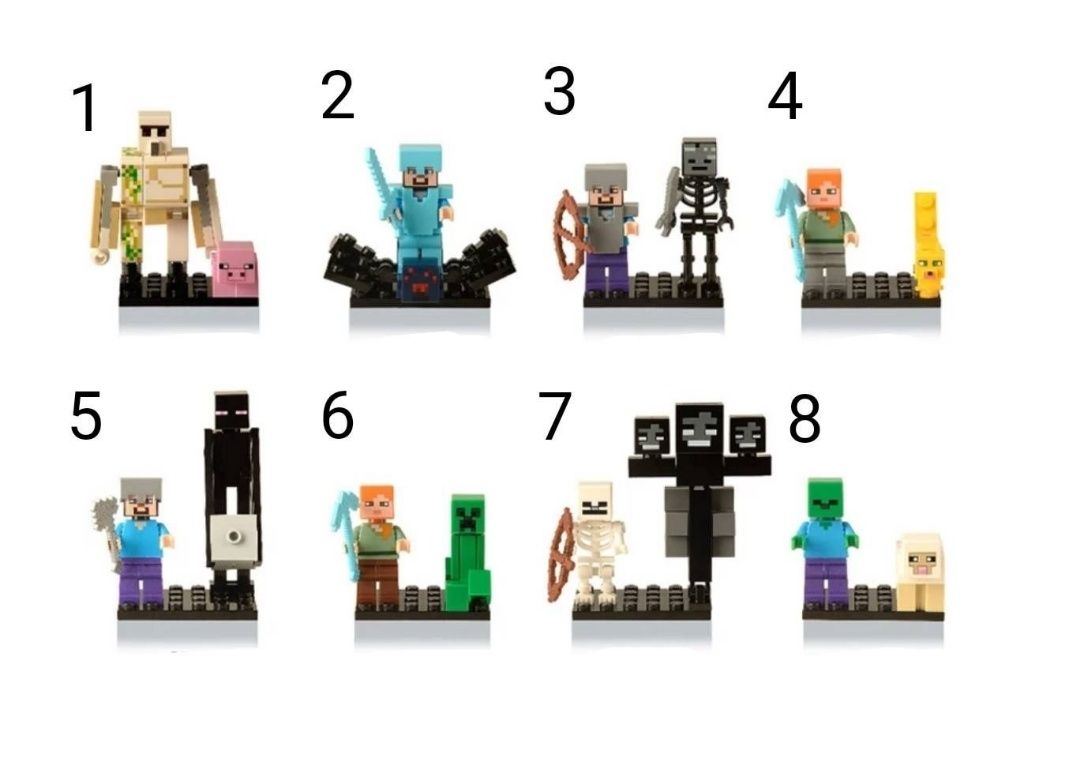 Nowe klocki Minecraft kompatybilne z klockami Lego