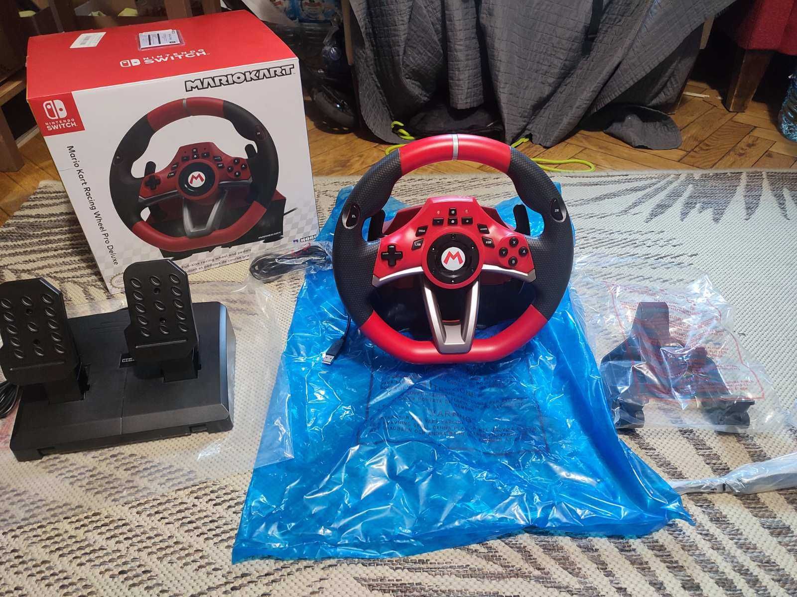 Kierownica Hori Mario Kart Racing Wheel Pro Deluxe dla Nintendo Switch