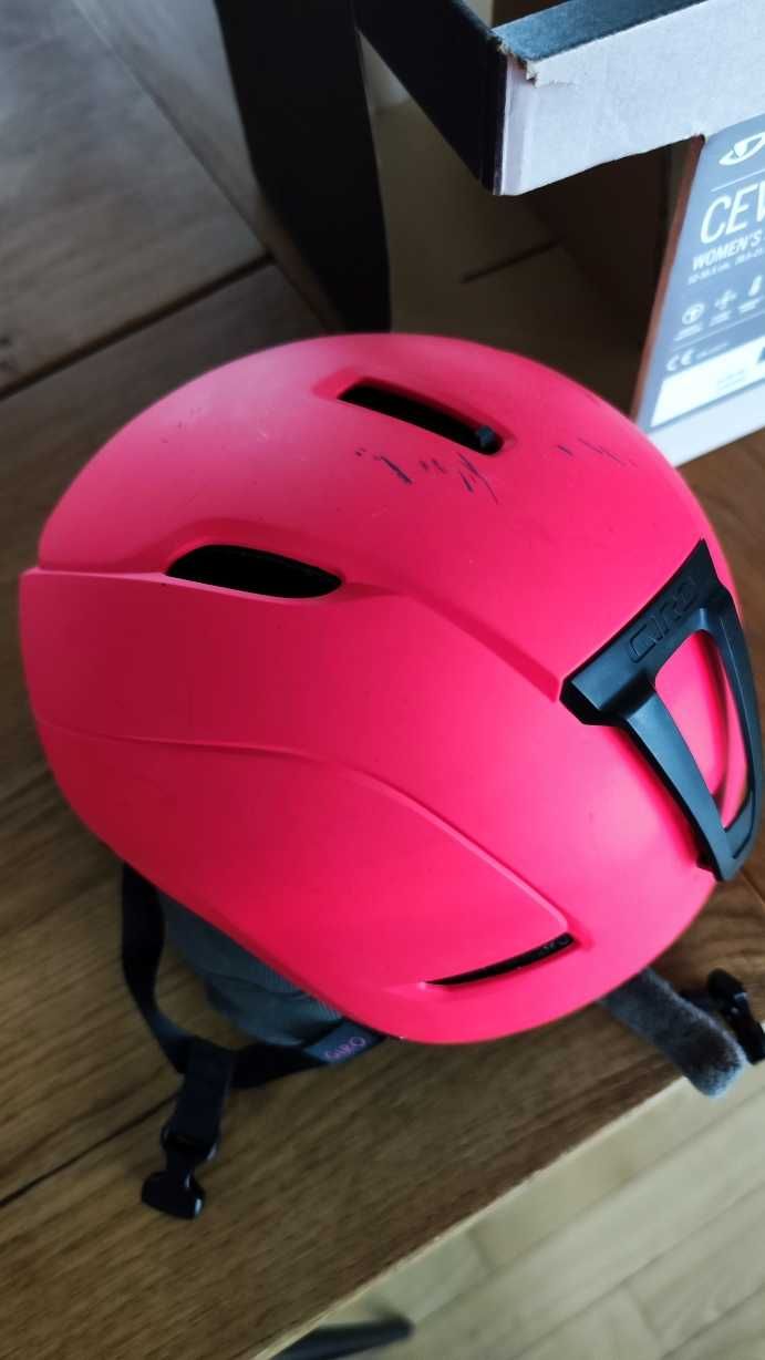 Kask dziewczęcy Giro Ceva 52-55,5cm