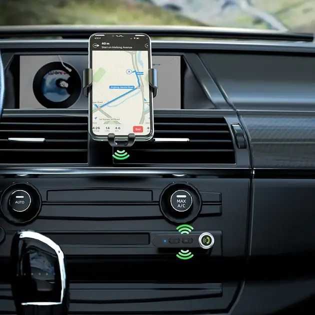 ФМ трансмітер (ФМ модулятор) Hoco E58 car AUX Bluetooth модулятор