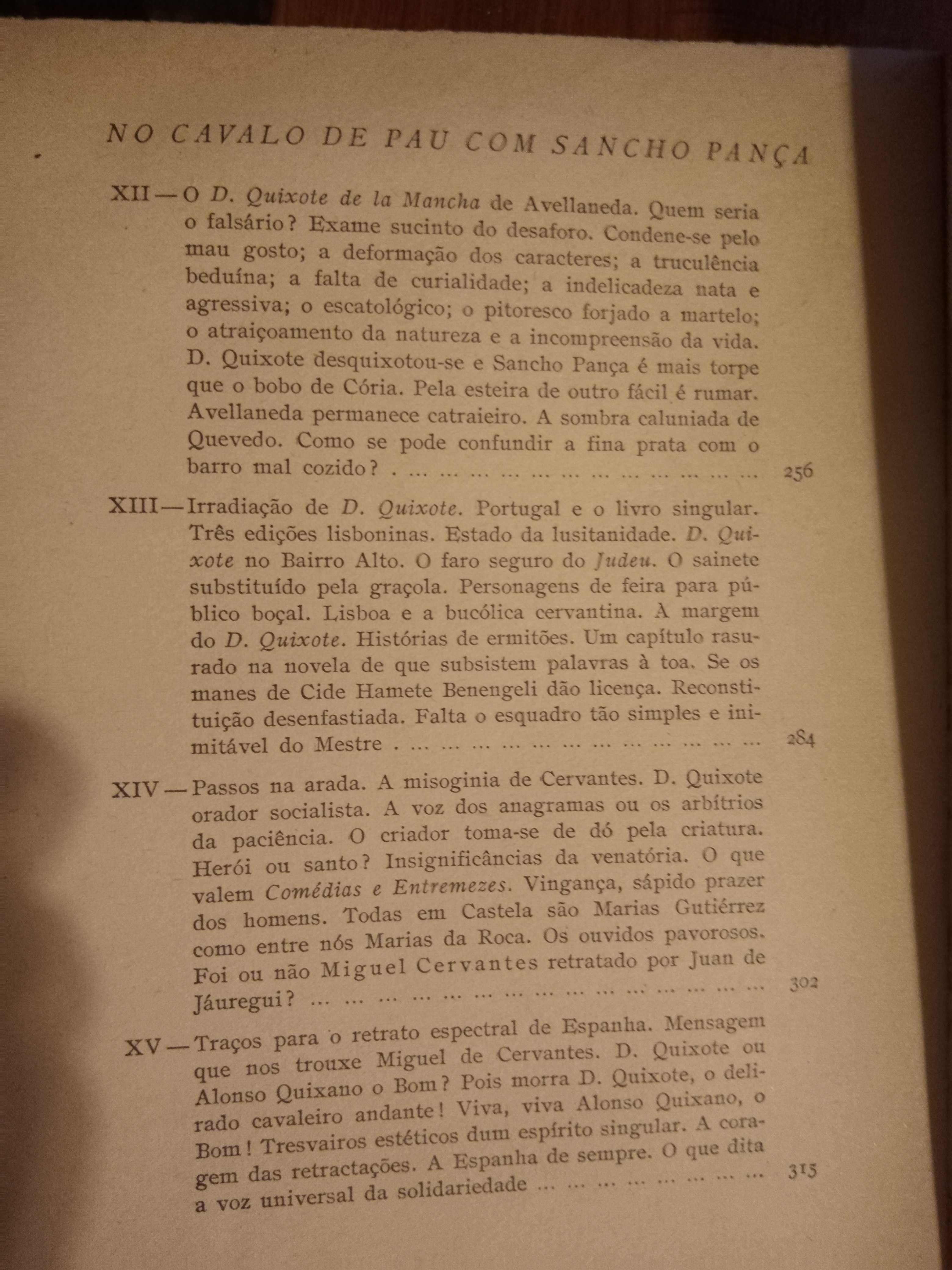 Aquilino Ribeiro - No cavalo de pau com sancho pança [1.ª ed.]