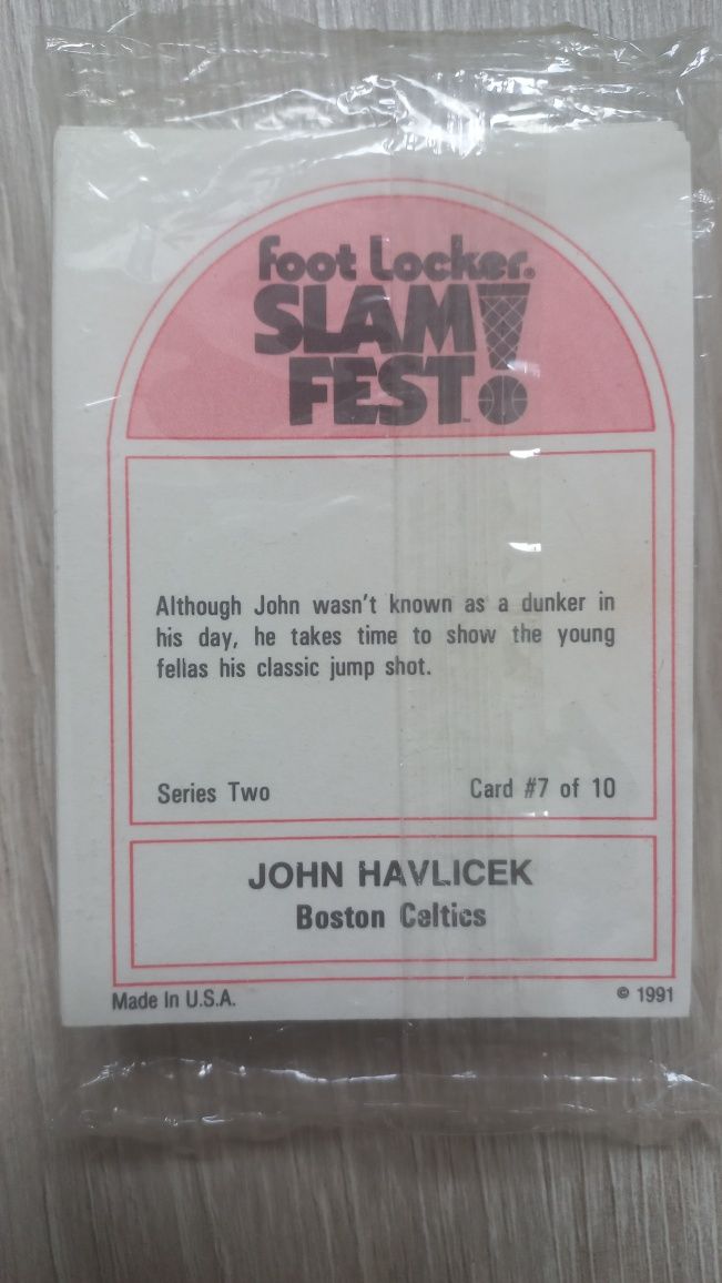 Karty nba foot locker slam fest 1991