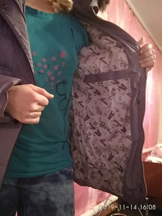 Зимняя курка- пуховик