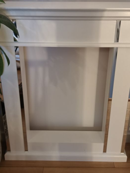 Dekoracyjna atrapa kominka styl Glamour