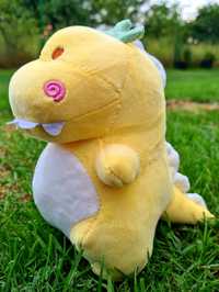 Super Maskotka pluszak żółty Dinozaur Nowa zabawki