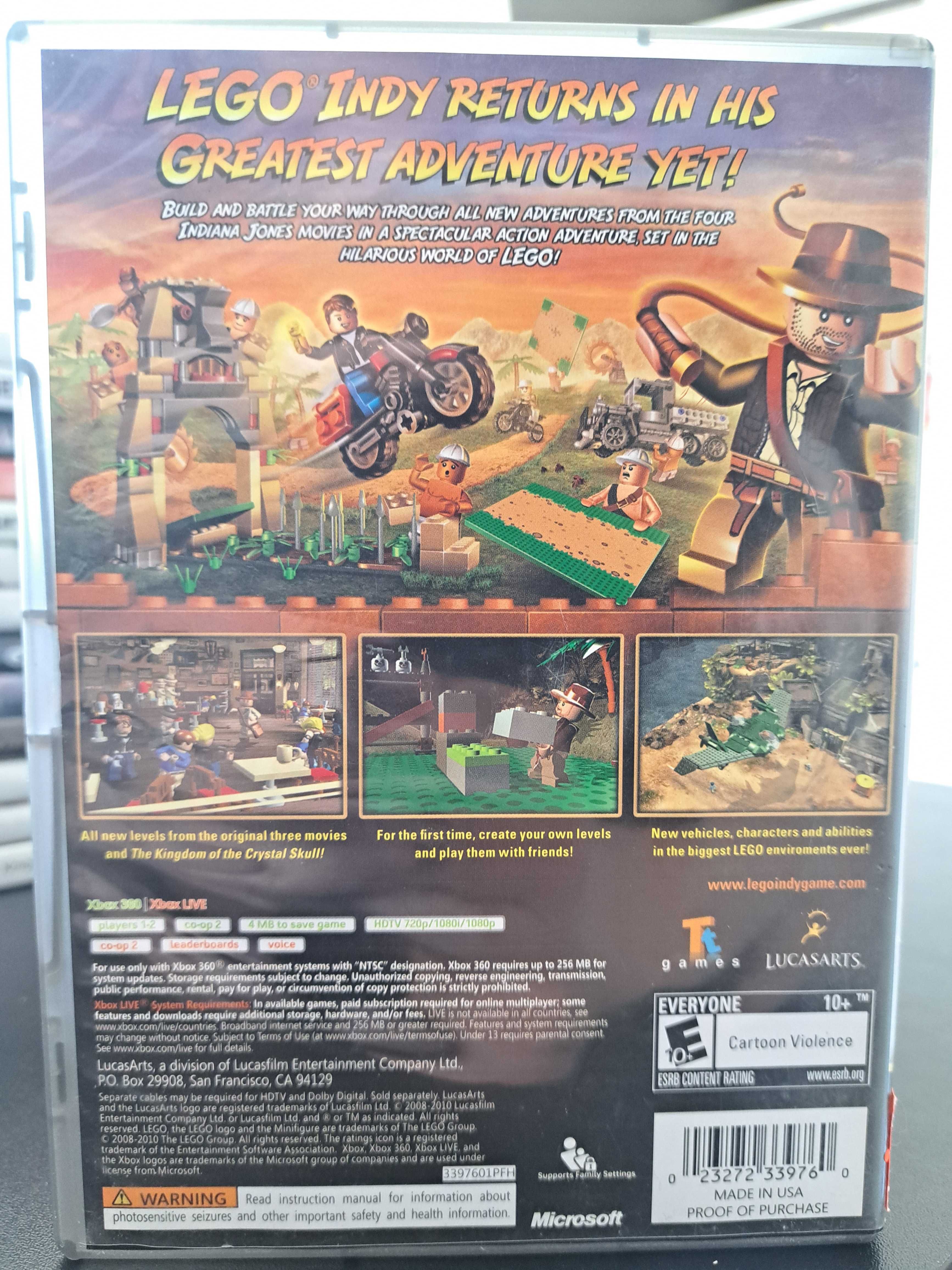 LEGO Indiana Jones 2 Adventure Continues X360 Wysyłka Sklep Mokotów