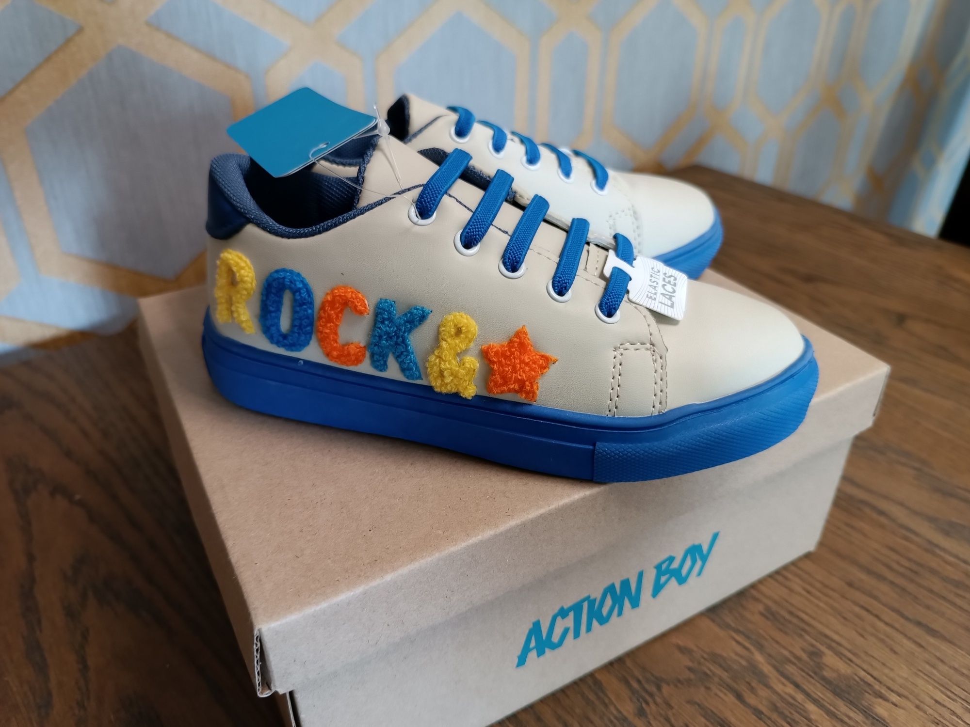 Nowe Buty Sneakersy Dziecięce Chłopięce Action Boy Rozmiar 30