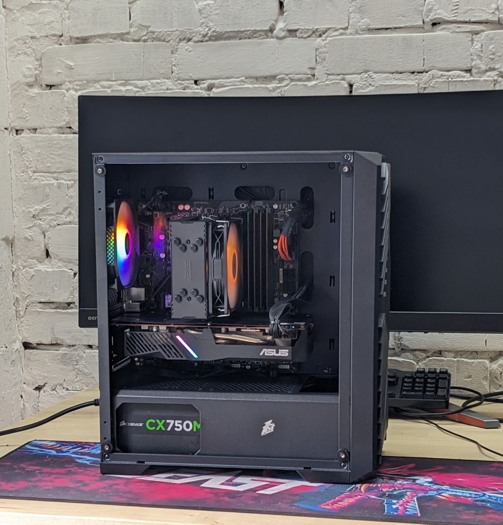 Ігровий системний блок intel I5-11400f/rx 5700/ssd 1000gb