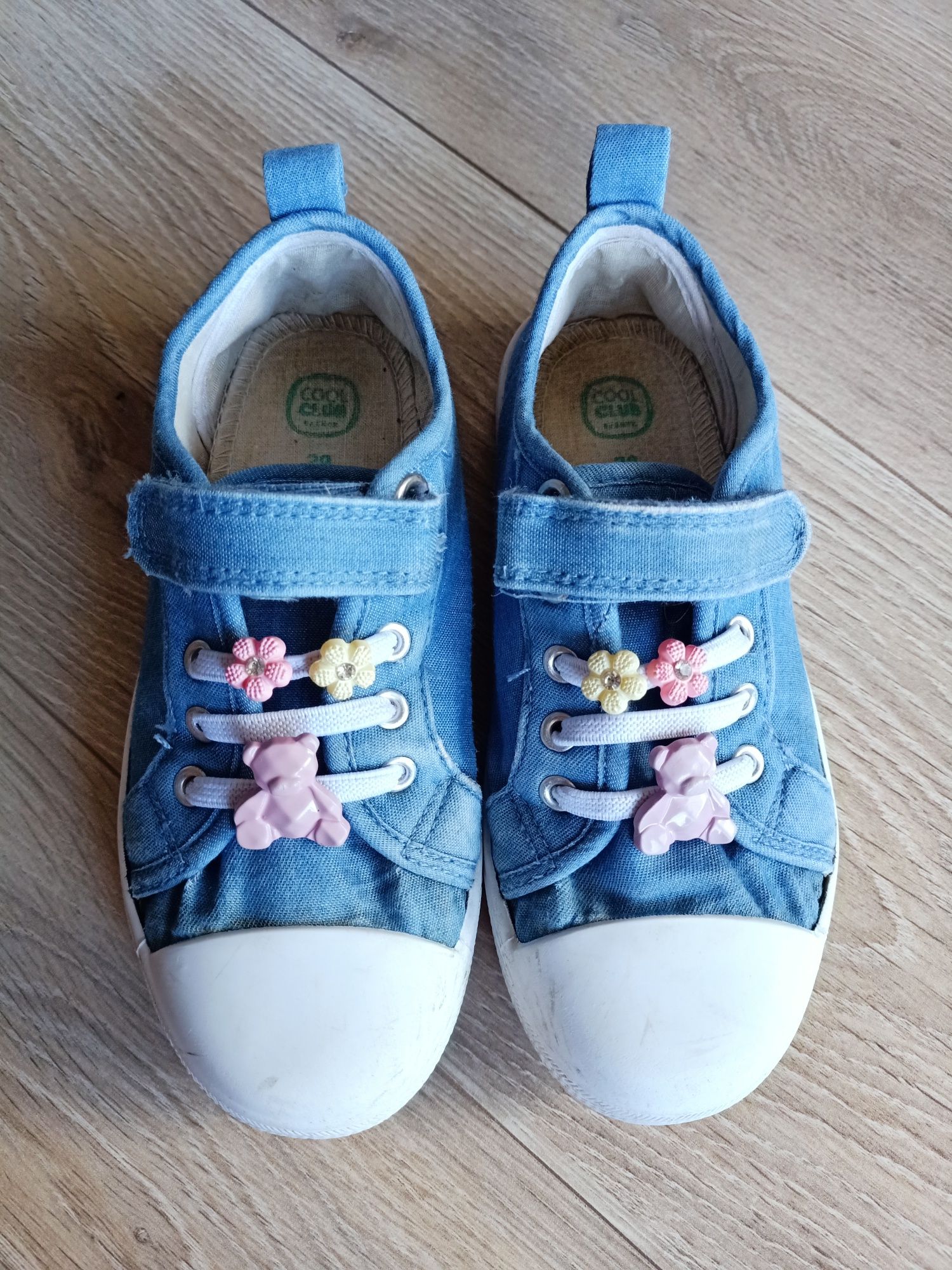 Trampki dziewczęce denim 29