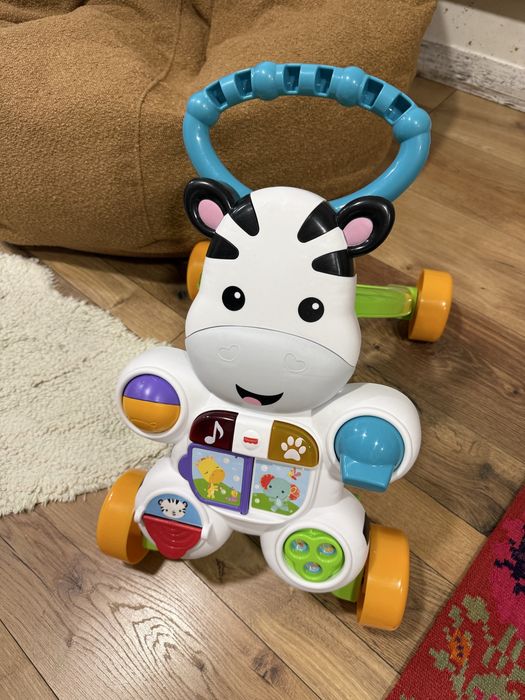 Інтерактивні ходунки Fisher-Price Зебра перші кроки