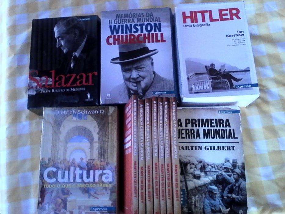 Livros Expresso-A 2ª Guerra mundial + Hitler