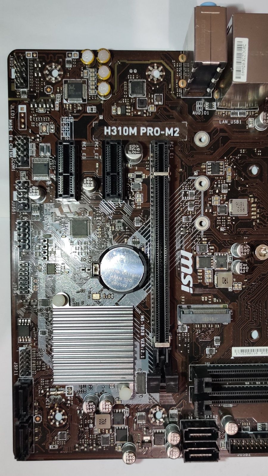 MSI H310M PRO-M2 LGA1151 материнська плата,не працює