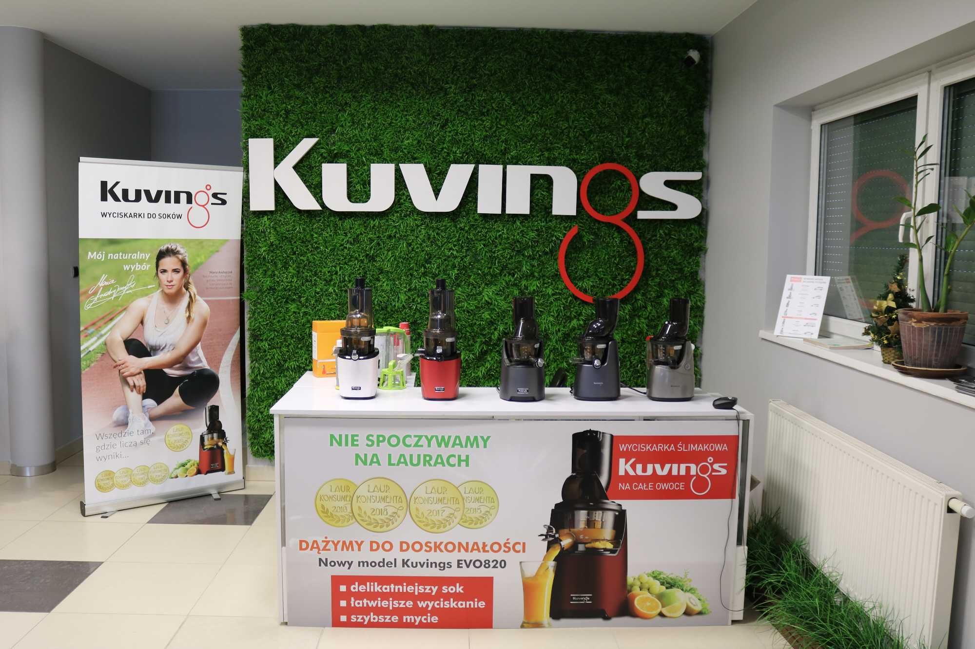 Wyciskarka wolnoobrotowa Kuvings REVO830 Srebrna - Kuvings OUTLET