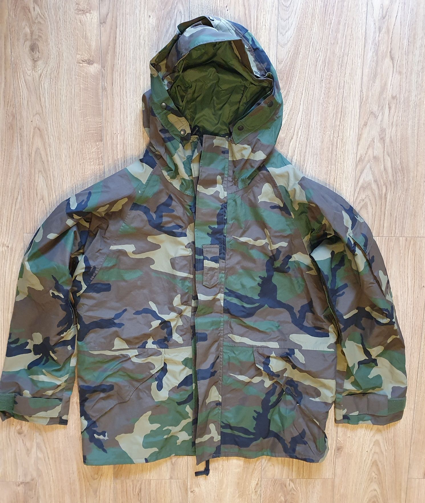 US ARMY  parka ECWCS woodland kontraktową usa gore tex