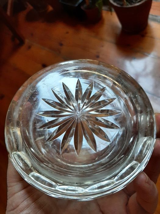 Manteigueira em Vidro trabalhado