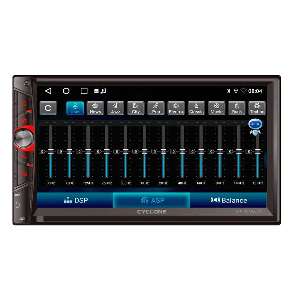 Автомагнитола 2 din MP-7086A v3 Android 2/32  магнитола в машину авто