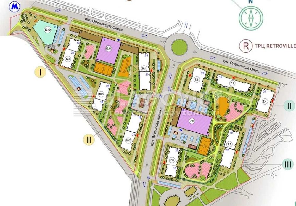 ЖК Варшавский  ,Європейського Союзу просп.(Правди просп.)