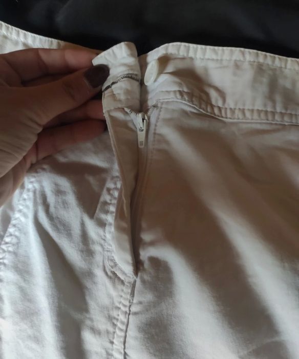 Saia branca verão H&M