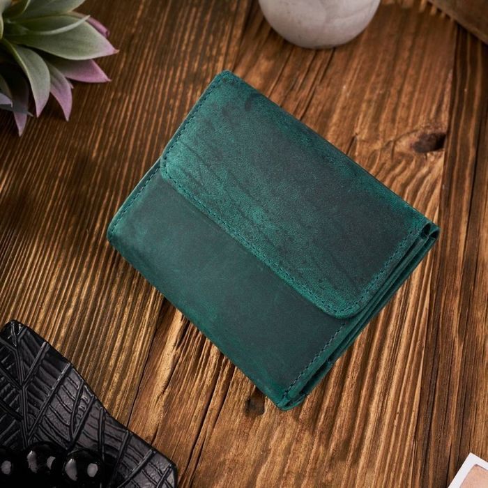 Damska portmonetka zielona portfel Paolo Peruzzi T-11-GR