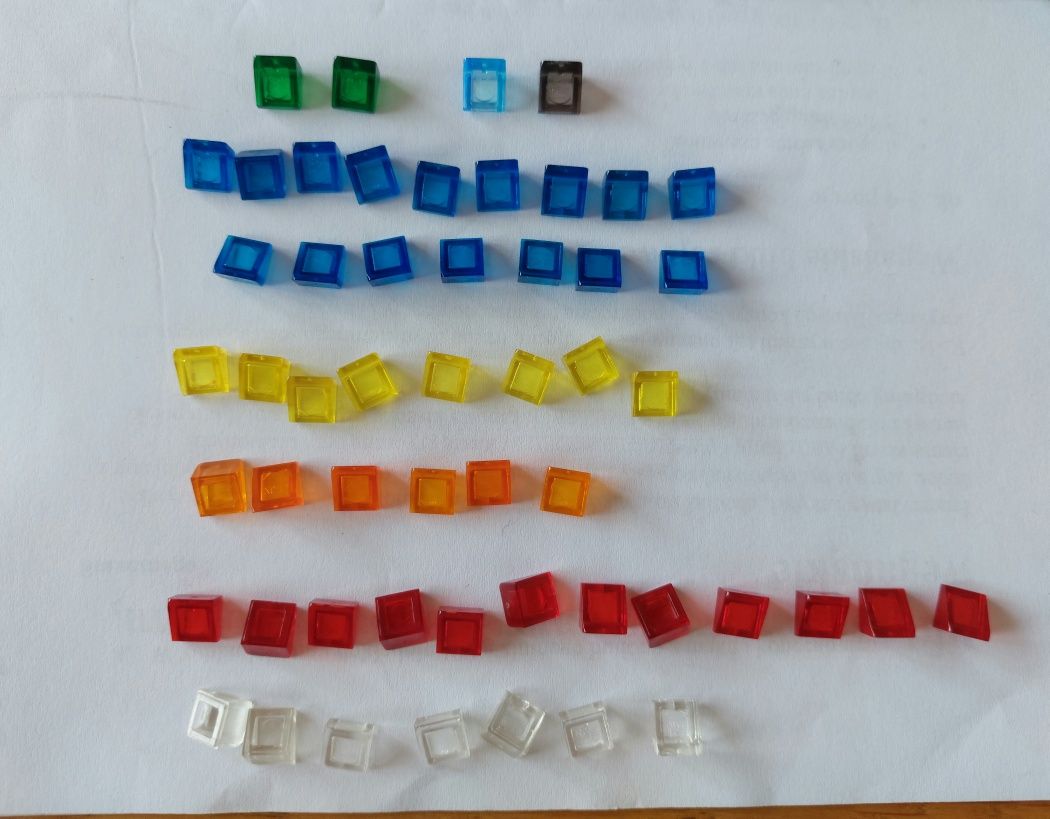 Lego elementy 54200 skos 1x1 53 sztuki