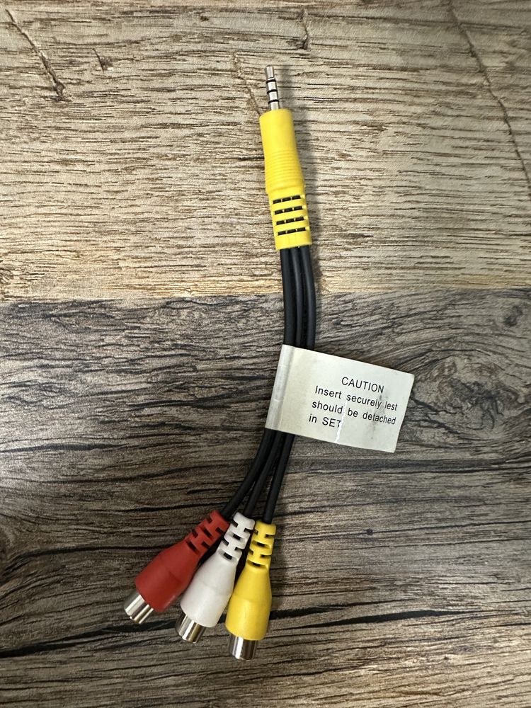 Переходник RCA-minijack( 3,5 мм)