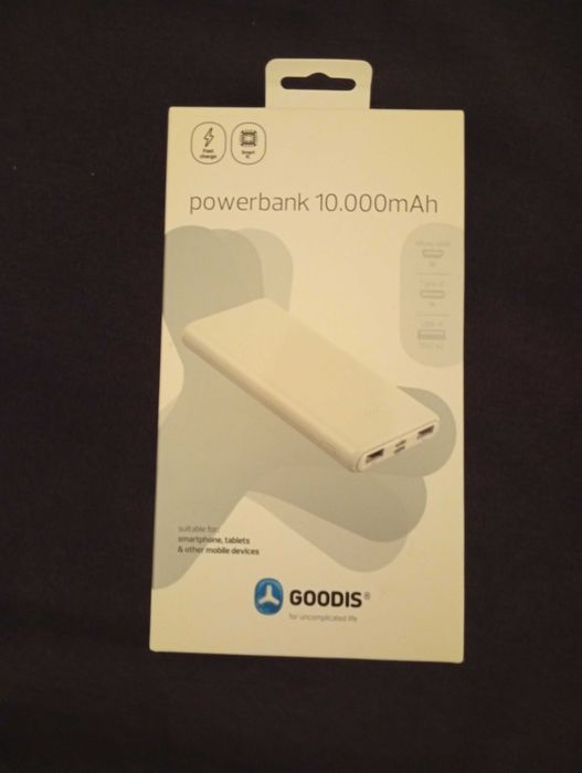 powerbank 10.000 mah goodis