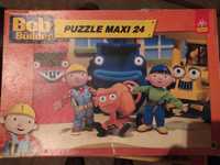 Puzzle maxi 24 elementów Bob budowniczy