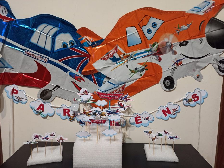 Kits de festa em casa - com balões,banners e muito mais!