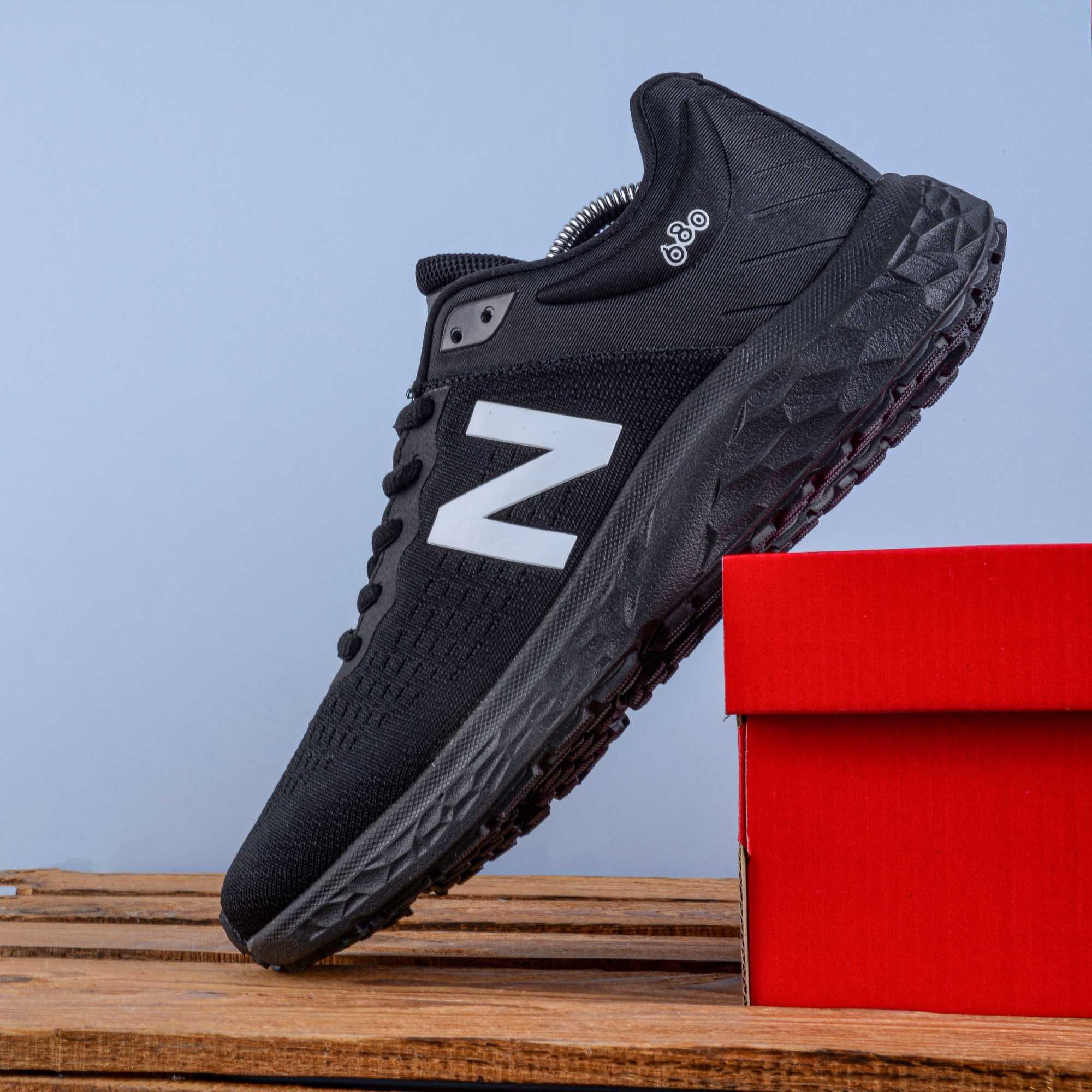 АКЦІЯ! (1905) Чоловічі Кросівки New Balance 680 чорні (41-45) нб NB