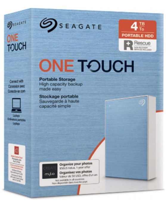 Жесткий диск Seagate One Touch 4TB STKC4000402 2.5 USB 3.2 External