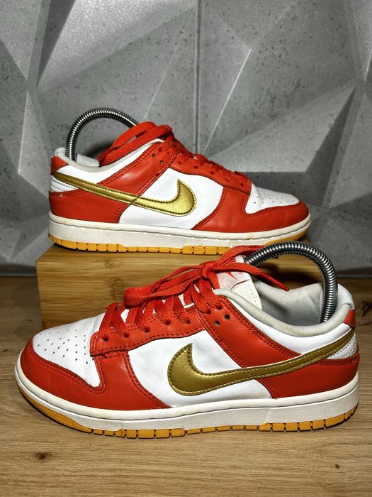 Buty Unisex sneakersy Nike Dunk University Golden Orange 39
