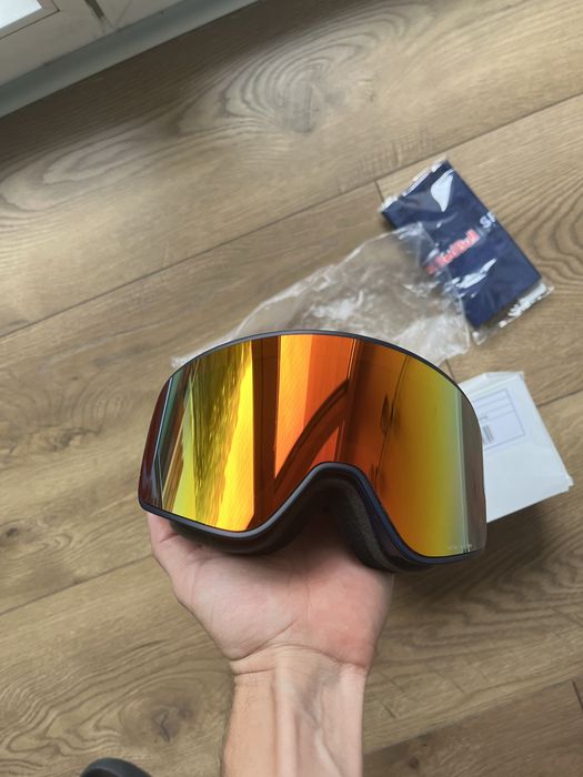 Gogle snowboardowe narciarskie red bull spect