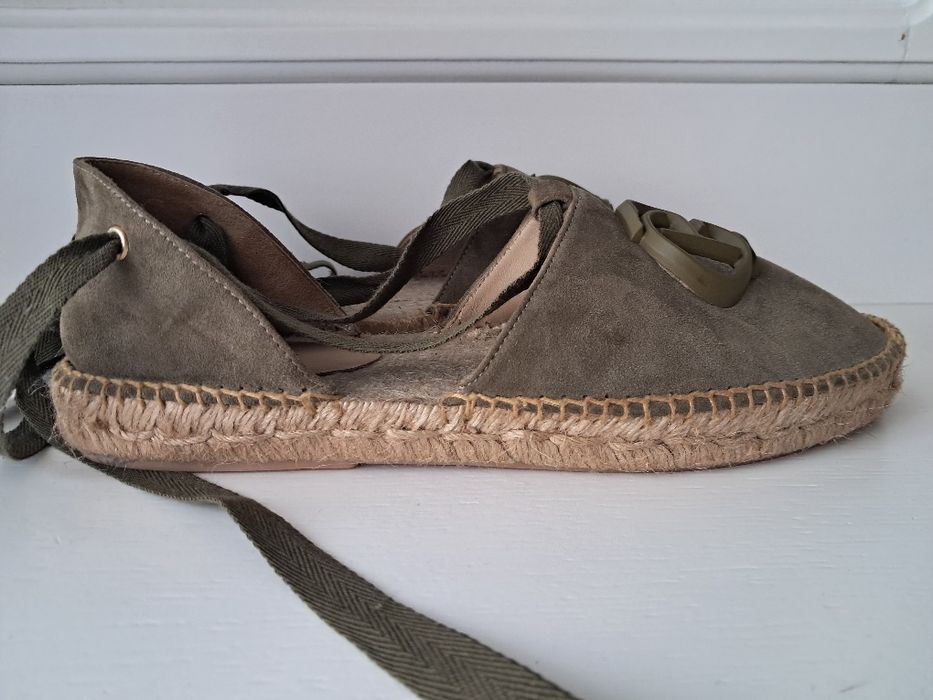 Nowe espadryle Baldinini skórzane