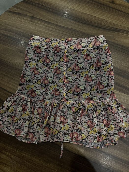 Спідниця міні в квіточку