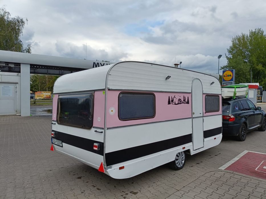 Przyczepa Kempingowa Tabberd wraz z przedsionkiem/Zadbana/Doinwestowan