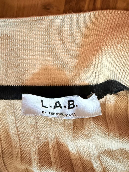 L.A.B. byternovskaya платье поло меринос