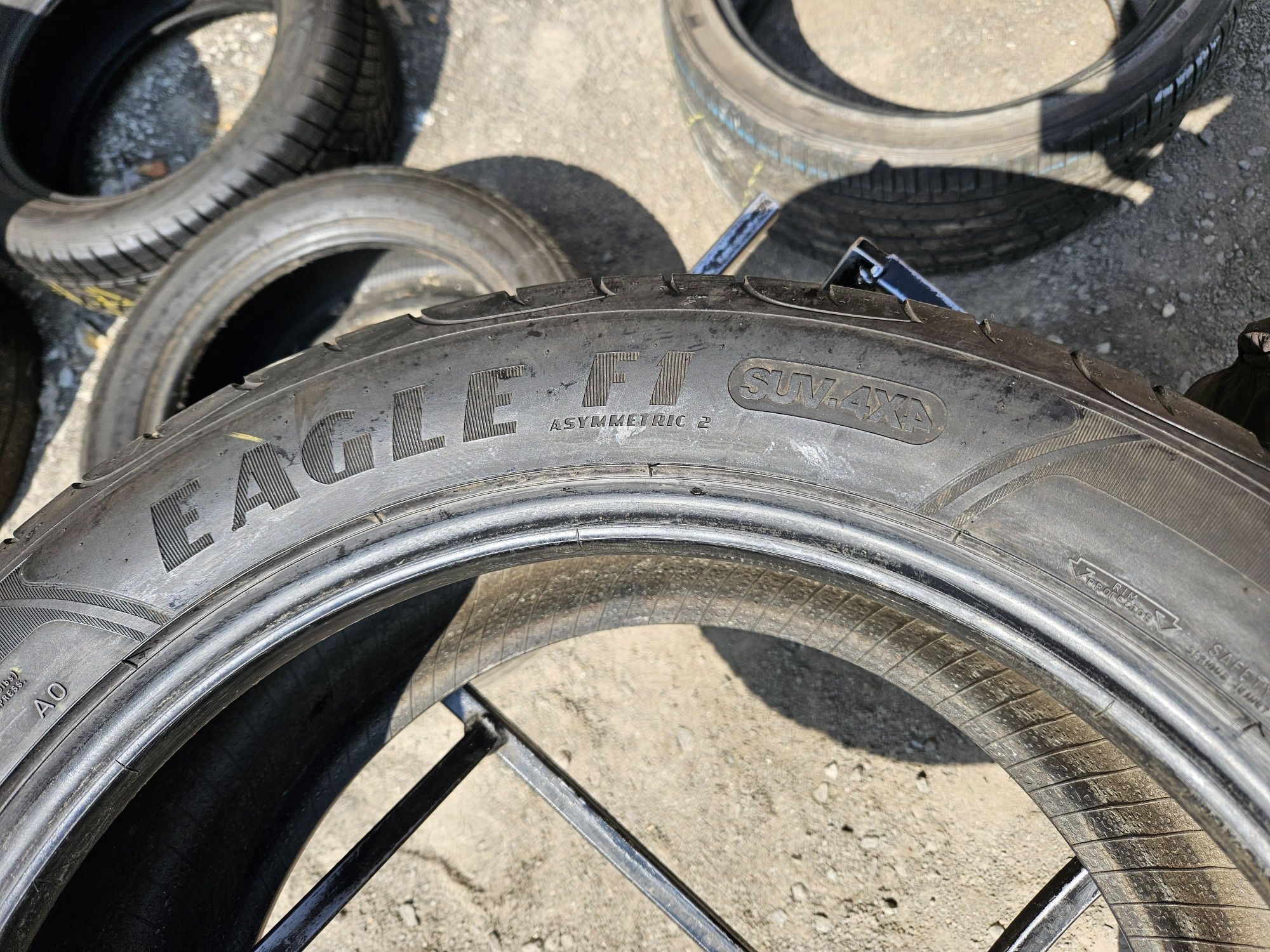 Шины БУ 285 45 R 20 Goodyear eagle f1 asymmetric 2 SUV 4x4 комплект