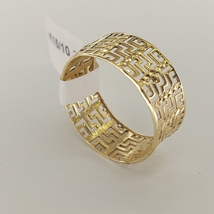 Złoty Pierścionek Obrączka 585 R19 1.82g