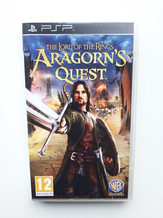 Jogo PSP PlayStation Portable "The Lord of Rings - Aragorn's Quest"