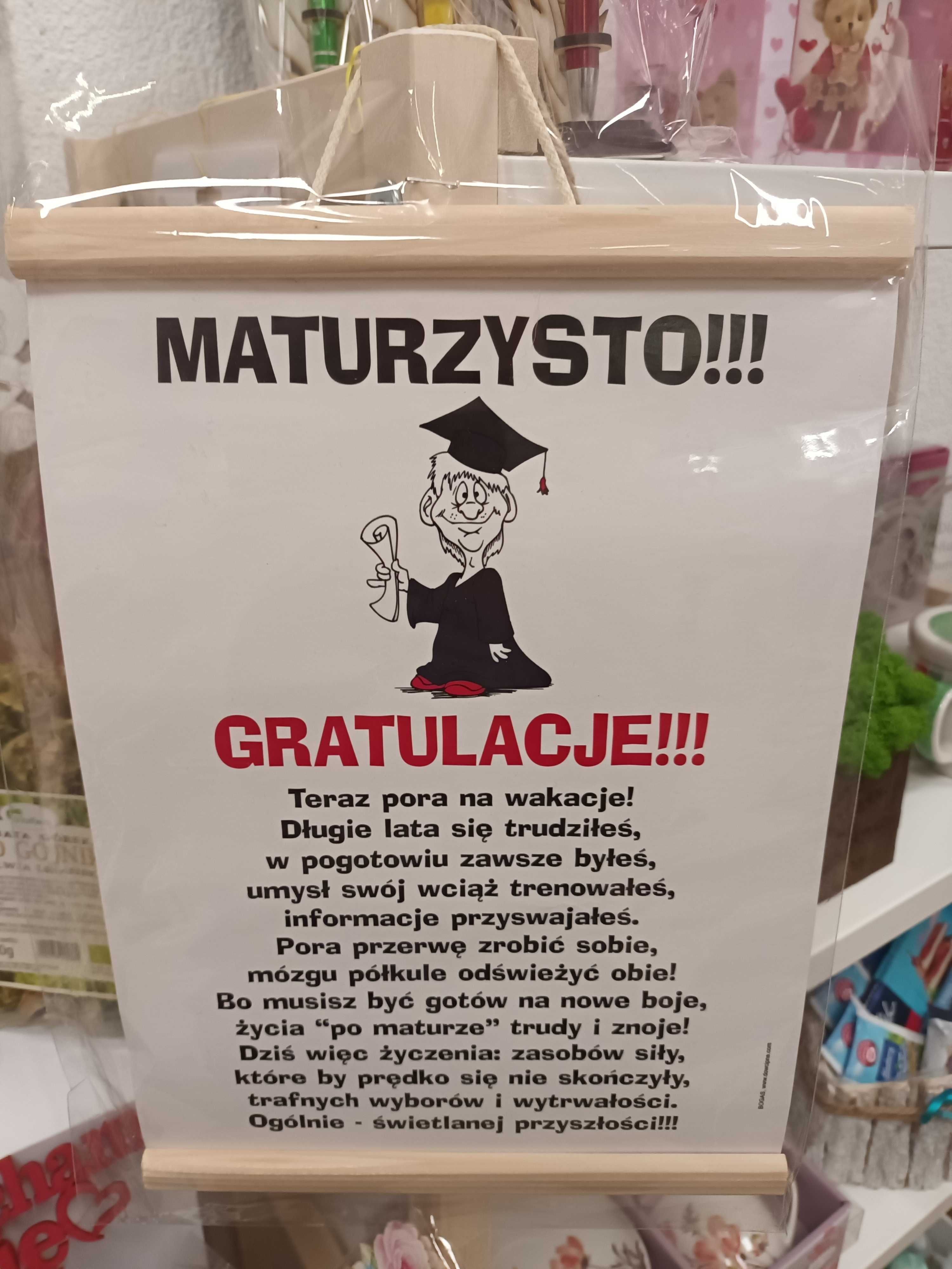 Dyplom dla Maturzysty - Super !