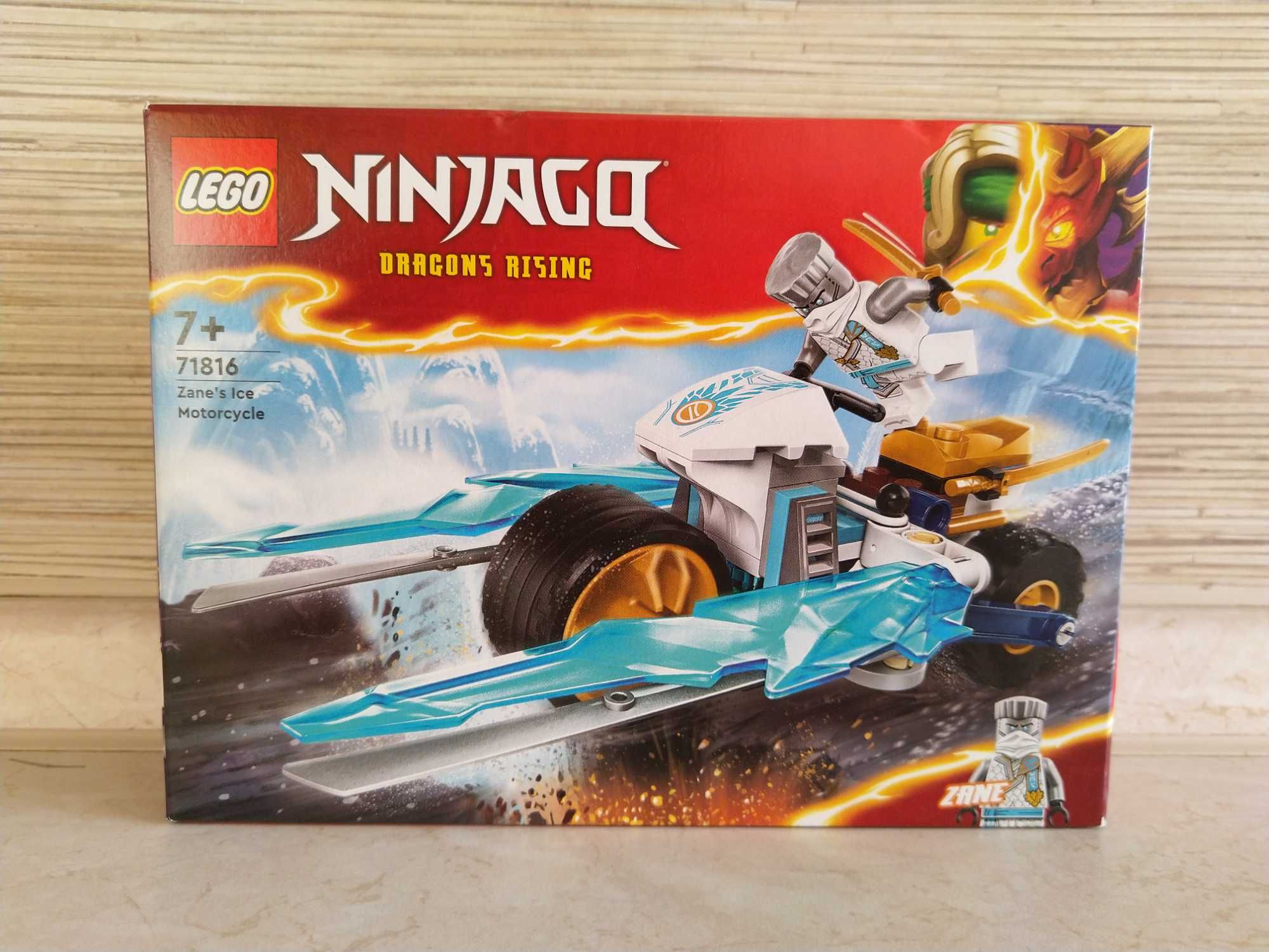 HIT Lego Ninjago lodowy motocykl Zane'a rower 71816 KURIER