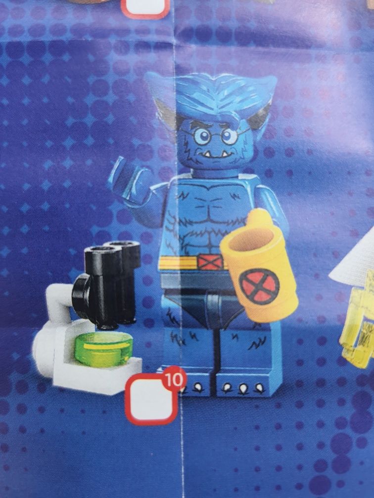 Lego Minifigures : Marvel seria 2 + Muppets + Seria 21 - zamiana