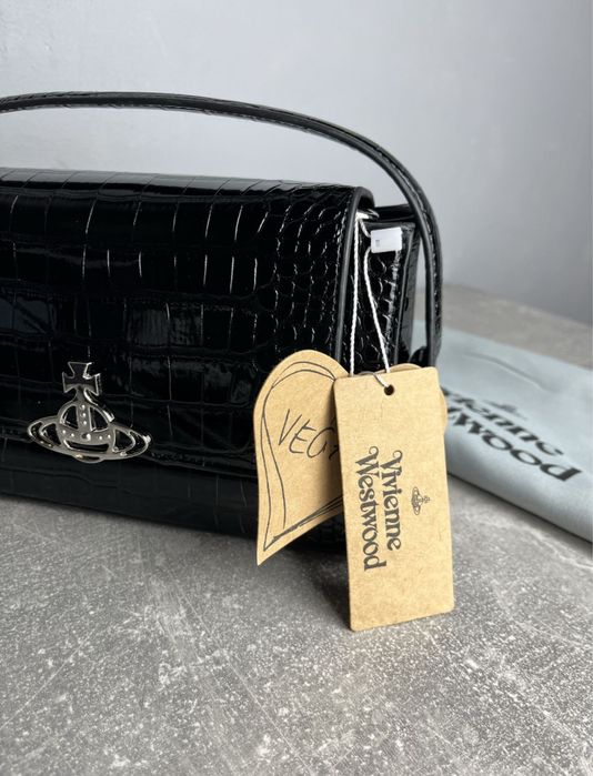 Vivienne Westwood Hazel сумка женская чорна off heron chanel жіноча