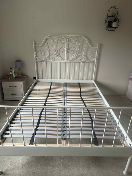 Sprzedam łóżko rama i stelaż Ikea