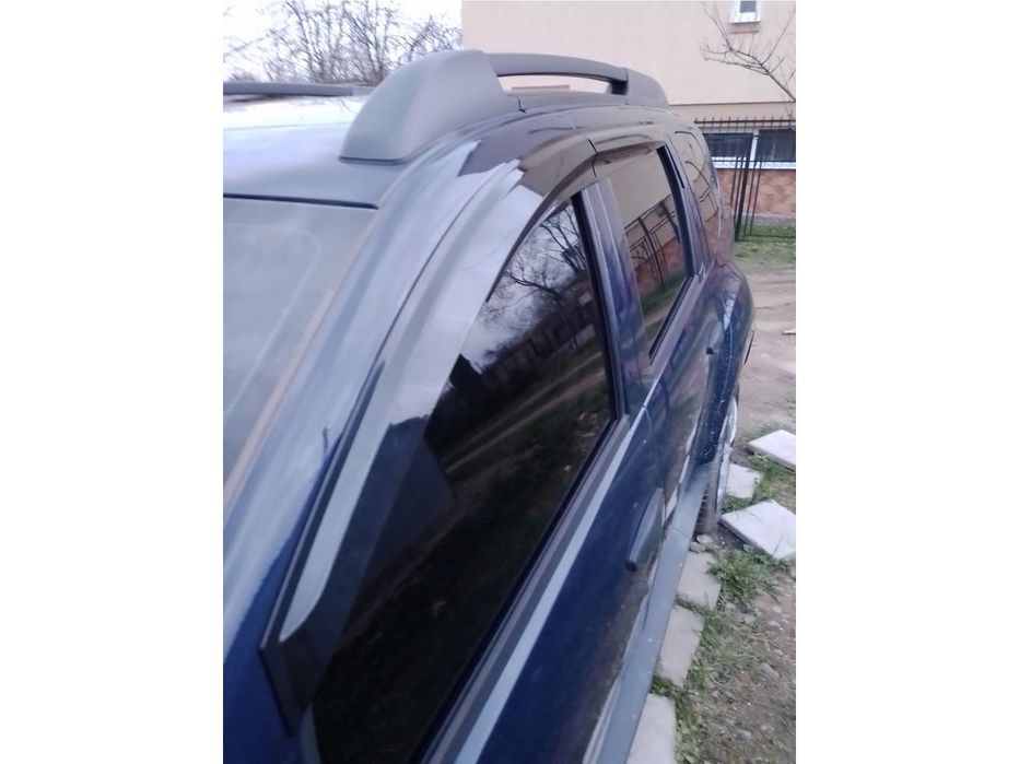 Renault/Dacia Duster 2008-2018 рр. Вітровики (4 шт., Sunplex Sport)